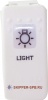 Выключатель "освещение" белый S1+L-W