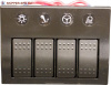 Панель с 4 клавишными выключателями BP04S
