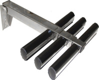 Дайверский трап телескопический с тремя ступеньками 08533S3