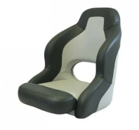 Сидение модель H52 светло-серое с тёмно-серым 180052-7043/7004