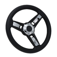 Штурвал модель "Giazza" с хромированными вставками 3GZA3581GU