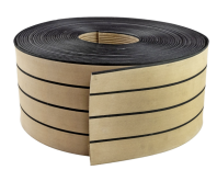 Покрытие палубное ARTEAK бухта 5 м²  из ПВХ коричневое с черными полосами 2500х20 см  PVC 0004TCBS-B