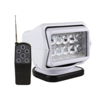 Прожектор светодиодный с беспроводным пультом белый SF40324-1