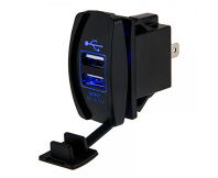 Розетка с двумя USB разъемами DS-2013L Розетка с двумя USB разъемами DS-2013L