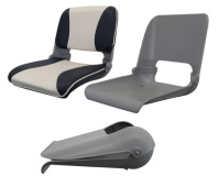 Сидение модель SS48 тёмно-синее с серо-белым 184158-5013