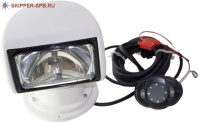 Прожектор ксеноновый с проводным пультом белый SLH10012