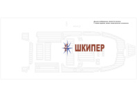 Комплект покрытий для катера Merry Fisher 755 Marlin в материале EVADeck