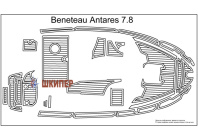 Комплект покрытий ARTEAK для катера Beneteau Antares 7.8