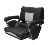 Сидение модель T46 черное с серо-белым 184103-9011/9002