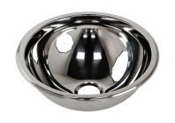 Раковина из полированной нержавеющей стали 09151S