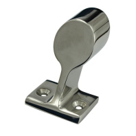 Крепление для рейлингов с заглушкой 60° Ø 25 мм S0943-A0025