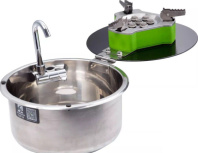 Плита газовая с одной конфоркой и раковиной GR-531F