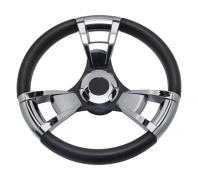 Штурвал модель "013" хром 30133581SGU