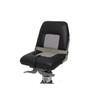 Сиденье модель S40 темно-серое со светло-серым 184154-7043G