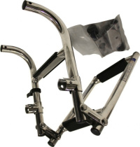 Трап складной с тремя ступеньками 07101S