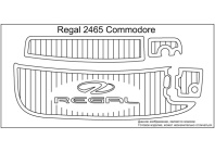 Покрытие из EVAdeck на катер Regal 2465 Commodore