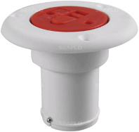 Горловина заливная белая "FUEL" Ø 38 мм SFCF1-01