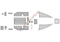 Комплект покрытий для катера Слайдер 180