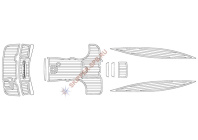 Комплект покрытий для катера Chapparal 240