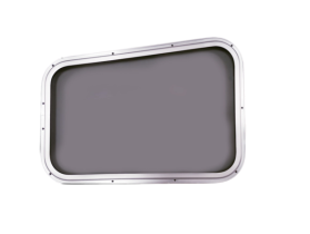 Рама оконная с калёным стеклом GRB650-3R