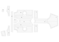 Комплект покрытий для катера Velvette 18