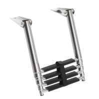 Трап телескопический с четырьмя ступеньками шириной 310 мм 7341R12