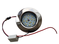 Светильник светодиодный в нержавеющем корпусе D85 мм LP-DOM-SS-00209